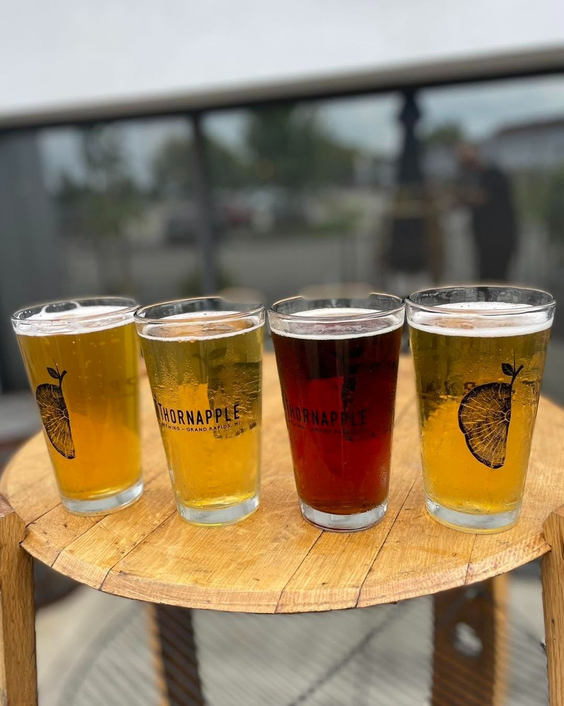 Beer on tap in Cascade