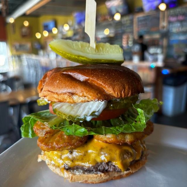 The Dill-icious Burger.