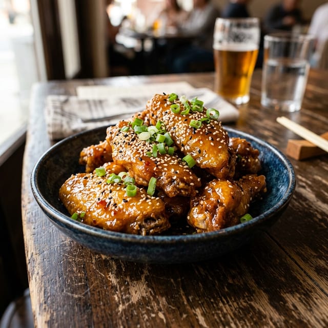 Asian Sticky Wings.