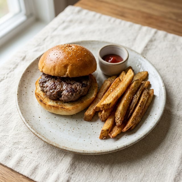 Kids Burger.