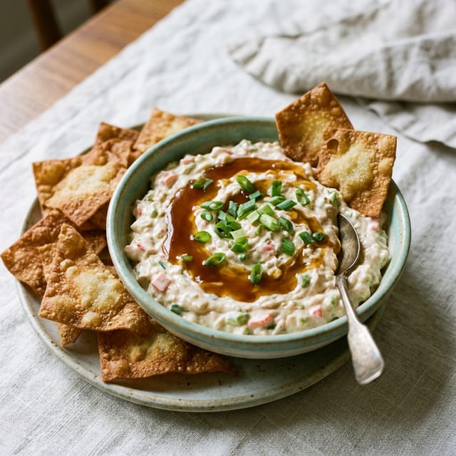 Krab Rangoon Dip.